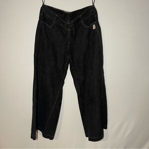 Old Gringo Goat Suede Wide Leg Pants